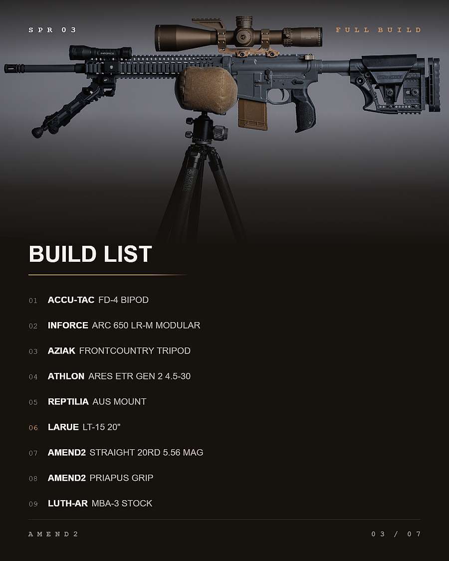 SPR 03 full build list diagram