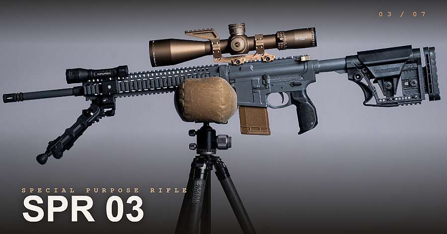 Amend2 SPR 03 special purpose rifle build on a LaRue LT-15 20 inch upper