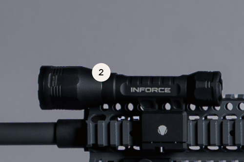 Inforce ARC 650 LR-M Modular weapon light